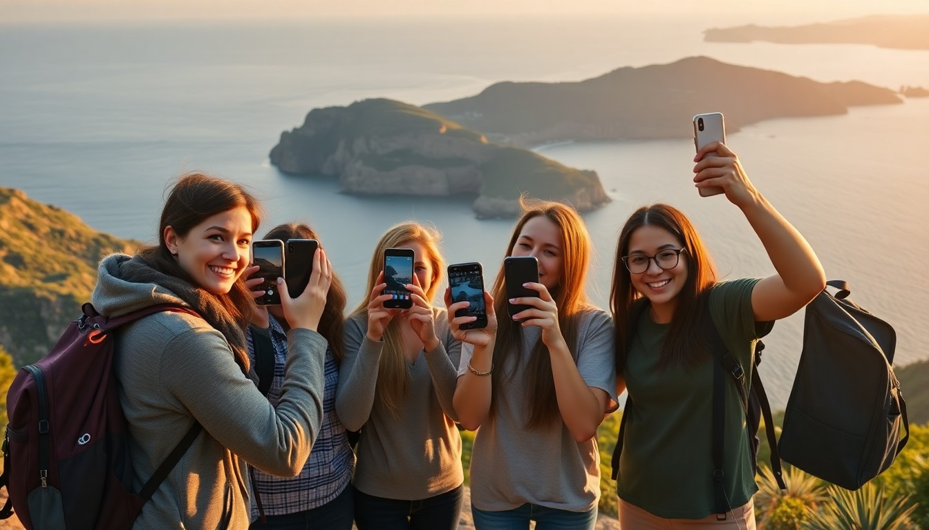 Travel Group Photo Sharing: One Album, Everyone Uploads, Selfie Search