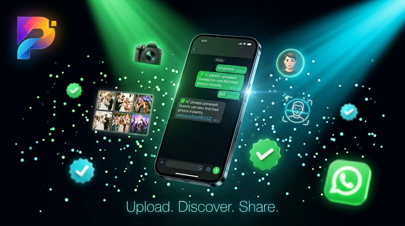 Upload Event Photos From WhatsApp — No App Needed